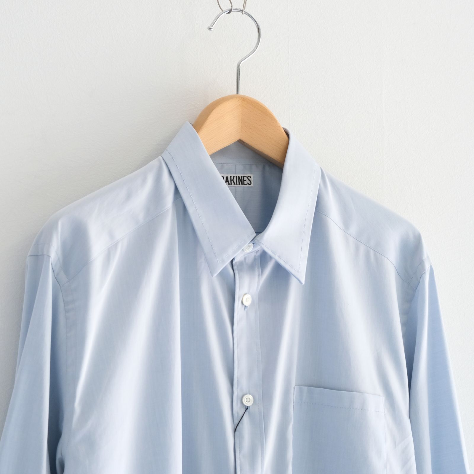 200/2R Twill Chambray Michels / シャツ / シャンブレー / Powder sax