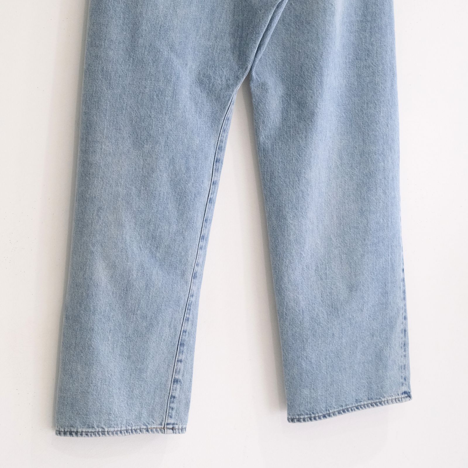 VINTAGE WASHED SELVEDGE DENIM 5P PANTS / パンツ / デニム / 5ポケット / FADED BLUE