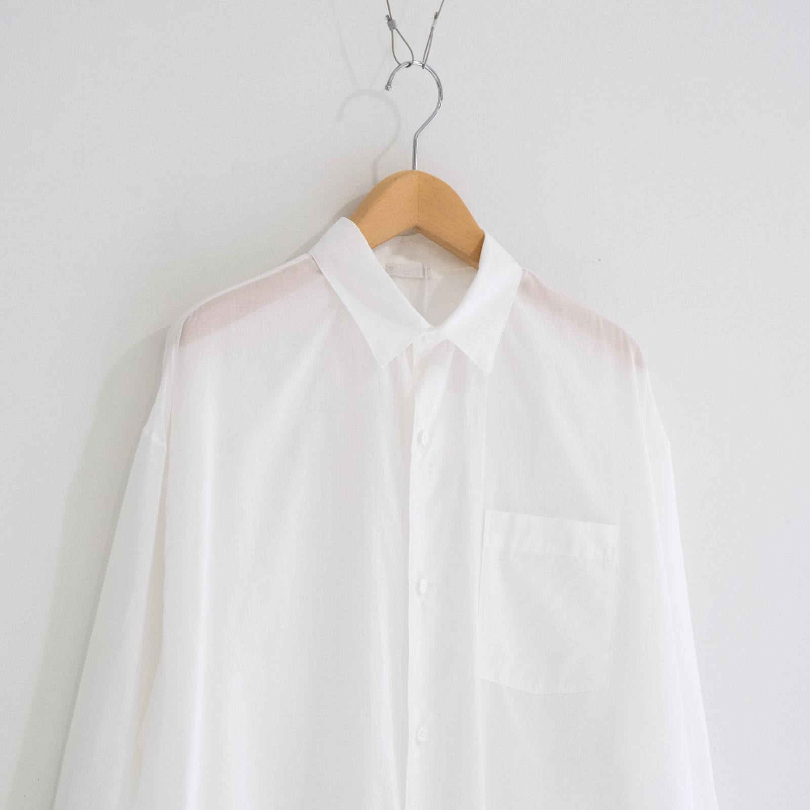 Superior Cotton Wide Shirts / スペリオール コットン ワイド シャツ（White）