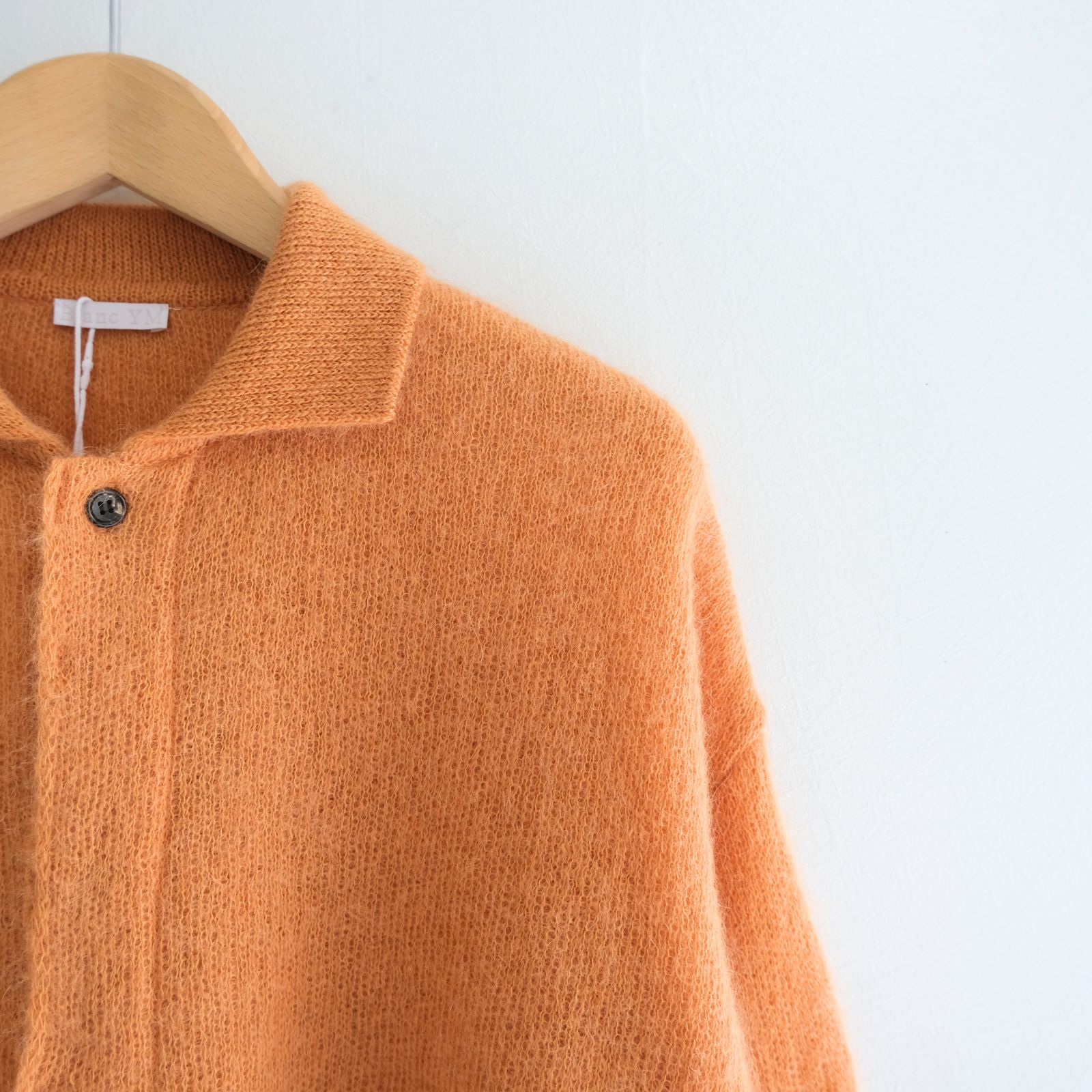 【残り1点】Kid Mohair Knit Shirts（Orange）