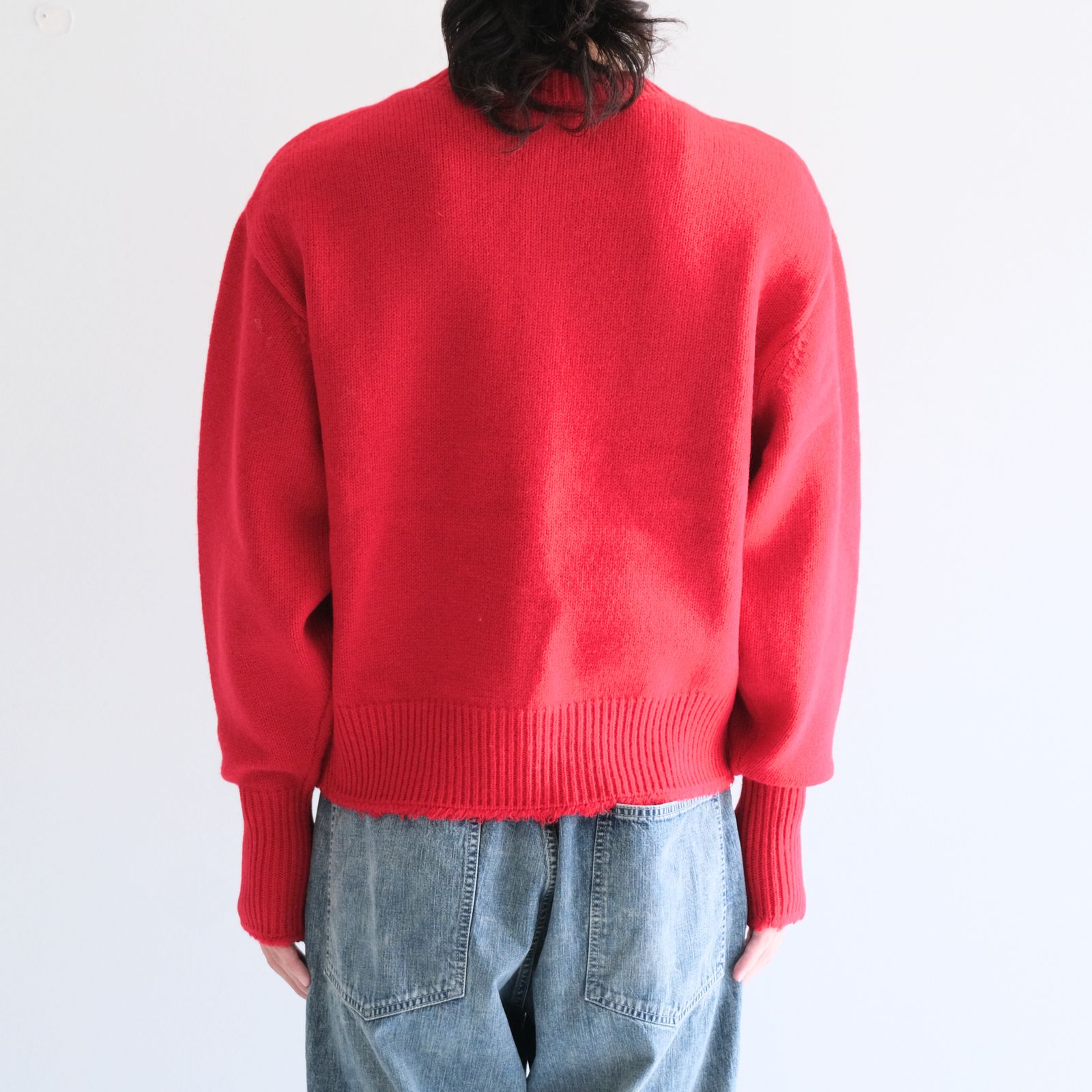 【残り1点】THE BIRD CARDIGAN（RED）
