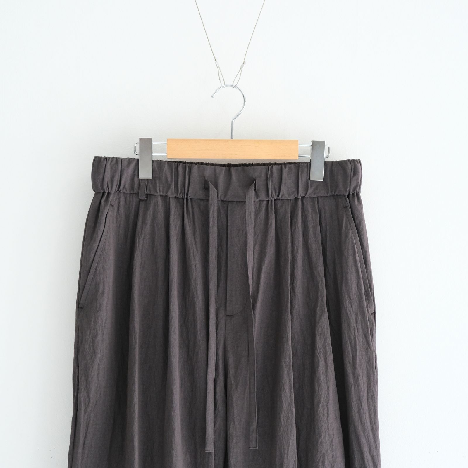 COTTON NYLON BROWSING PANTS / パンツ / コットンナイロン / TAUPE