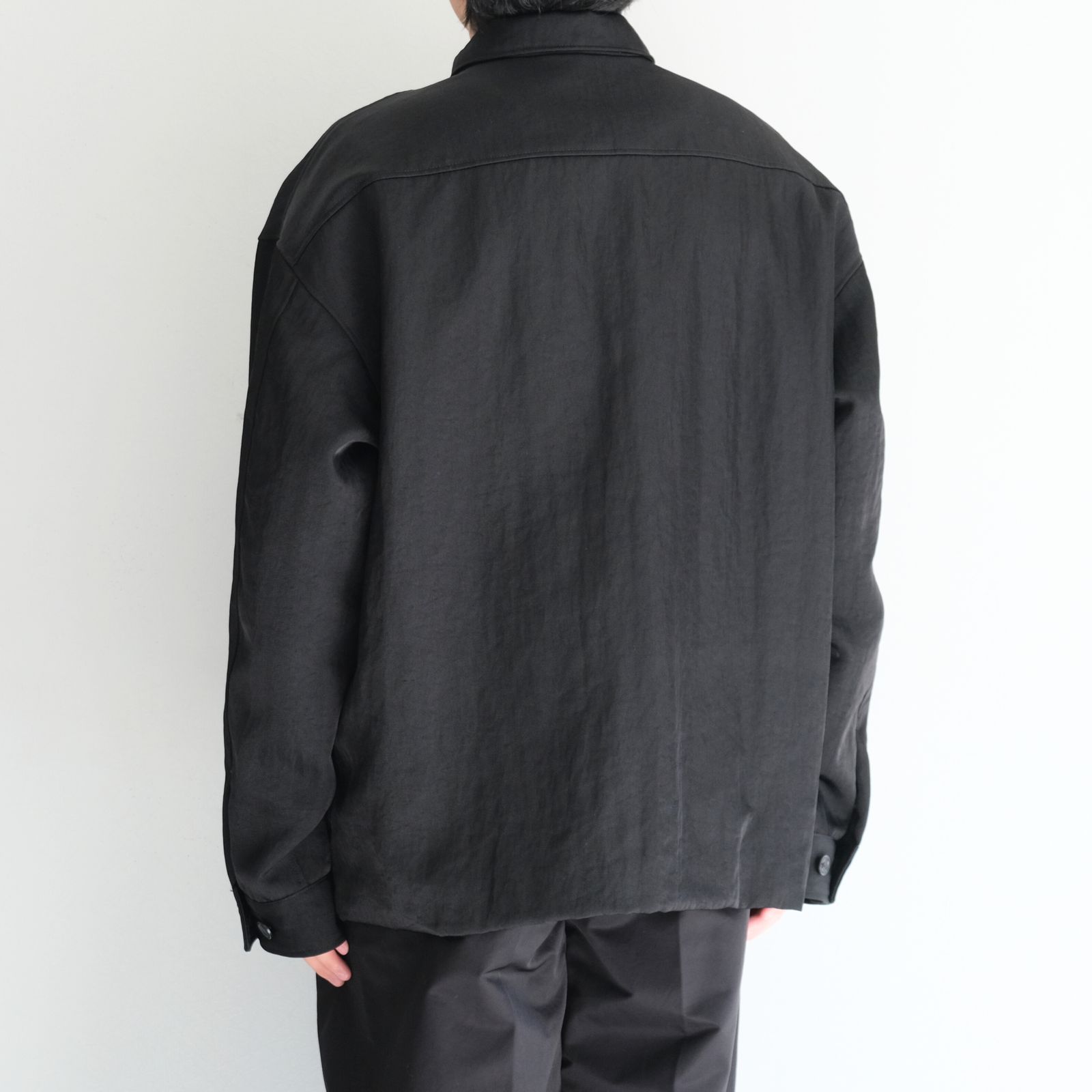 Big Pocket Nylon Blouson / ブルゾン / ナイロン / BLACK