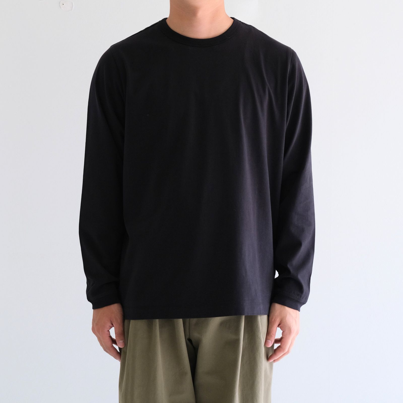 Offline L/S T-Shirt / ロングスリーブ / Jet Black