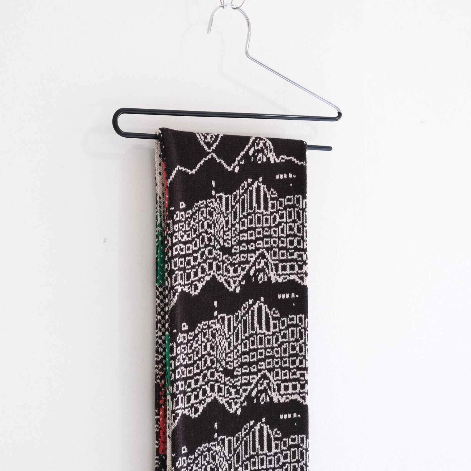JACQUARD KNIT SOCCER SCARF（MULTI）