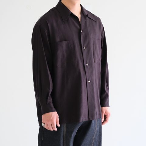 R×L Oxford - Danny / シャツ / 開襟 / Iron navy