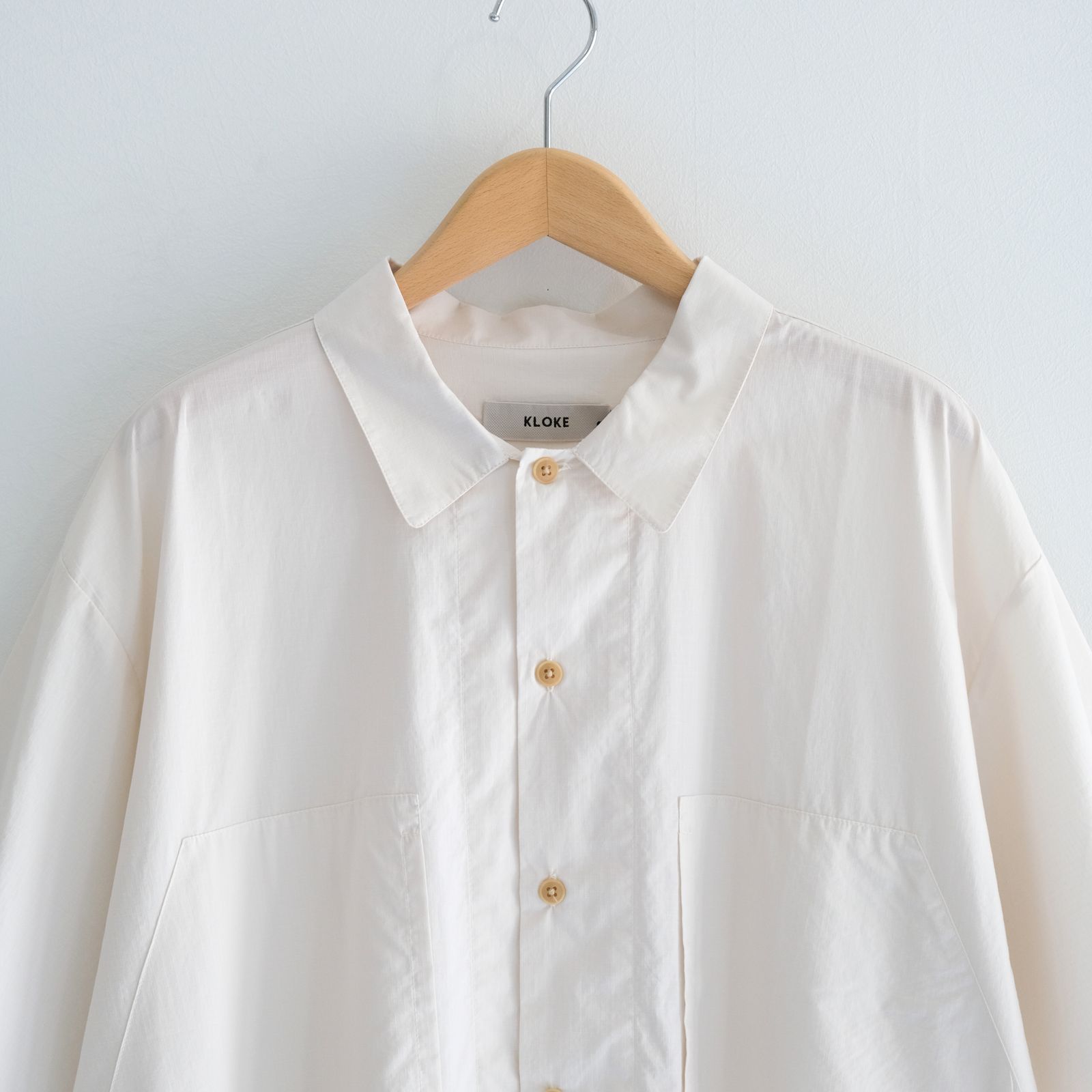 Perisi S/S Shirt / シャツ / Ecru