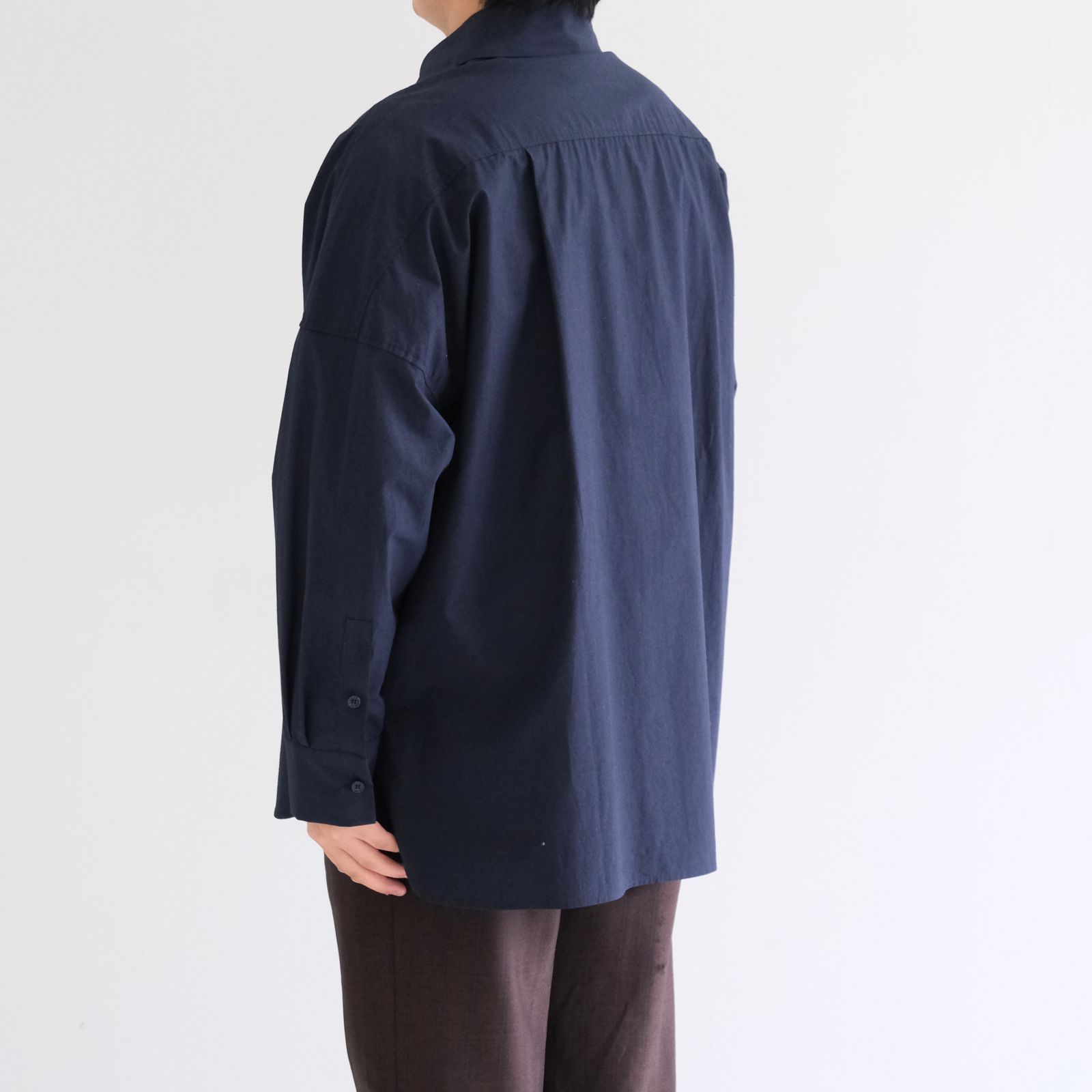 VAKEN - SOLID - / シャツ / NAVY