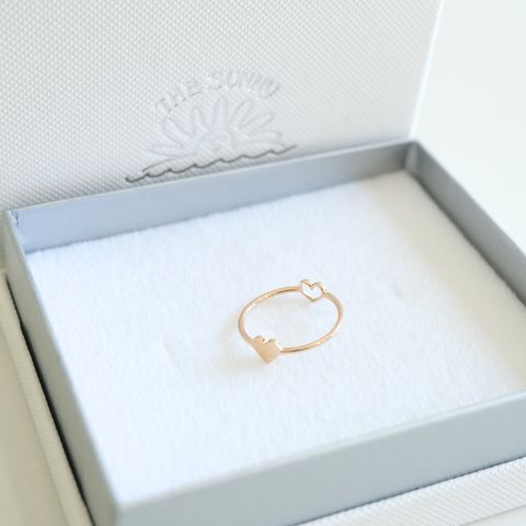 HEART GOLD RING（10K）