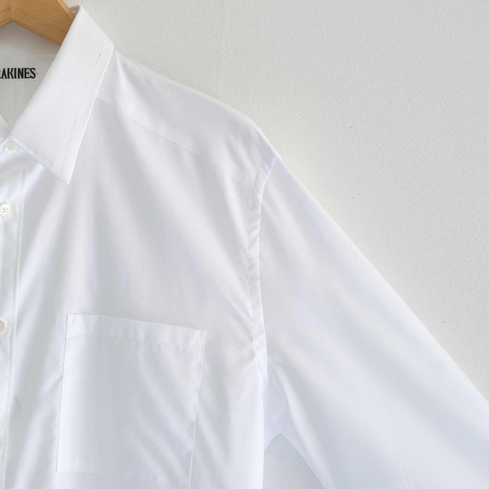 200/2R Twill Chambray Michels / シャツ / シャンブレー / Snow white