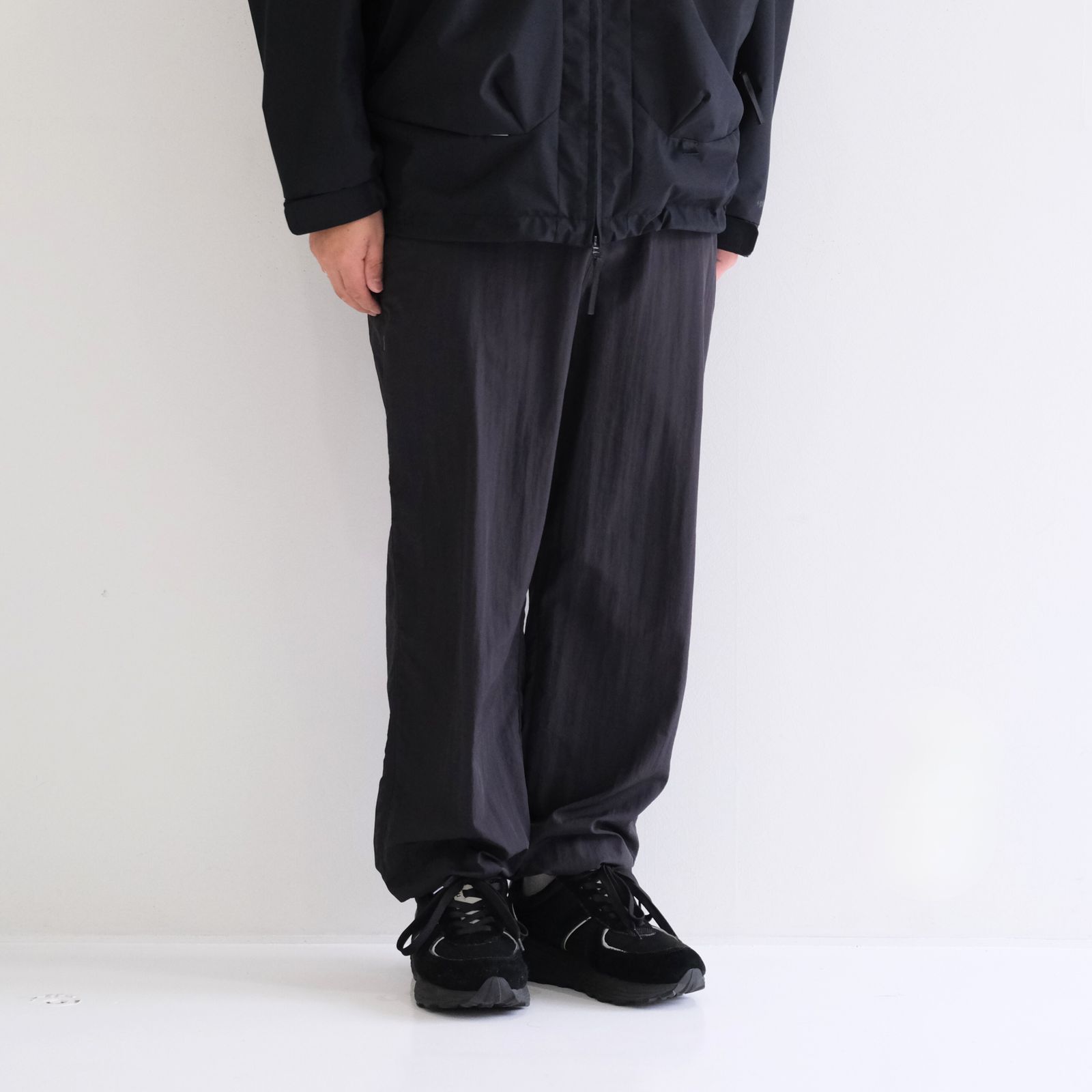 ＋PHENIX - WASHER PANTS / パンツ / ナイロン / 撥水 / BLACK | iko