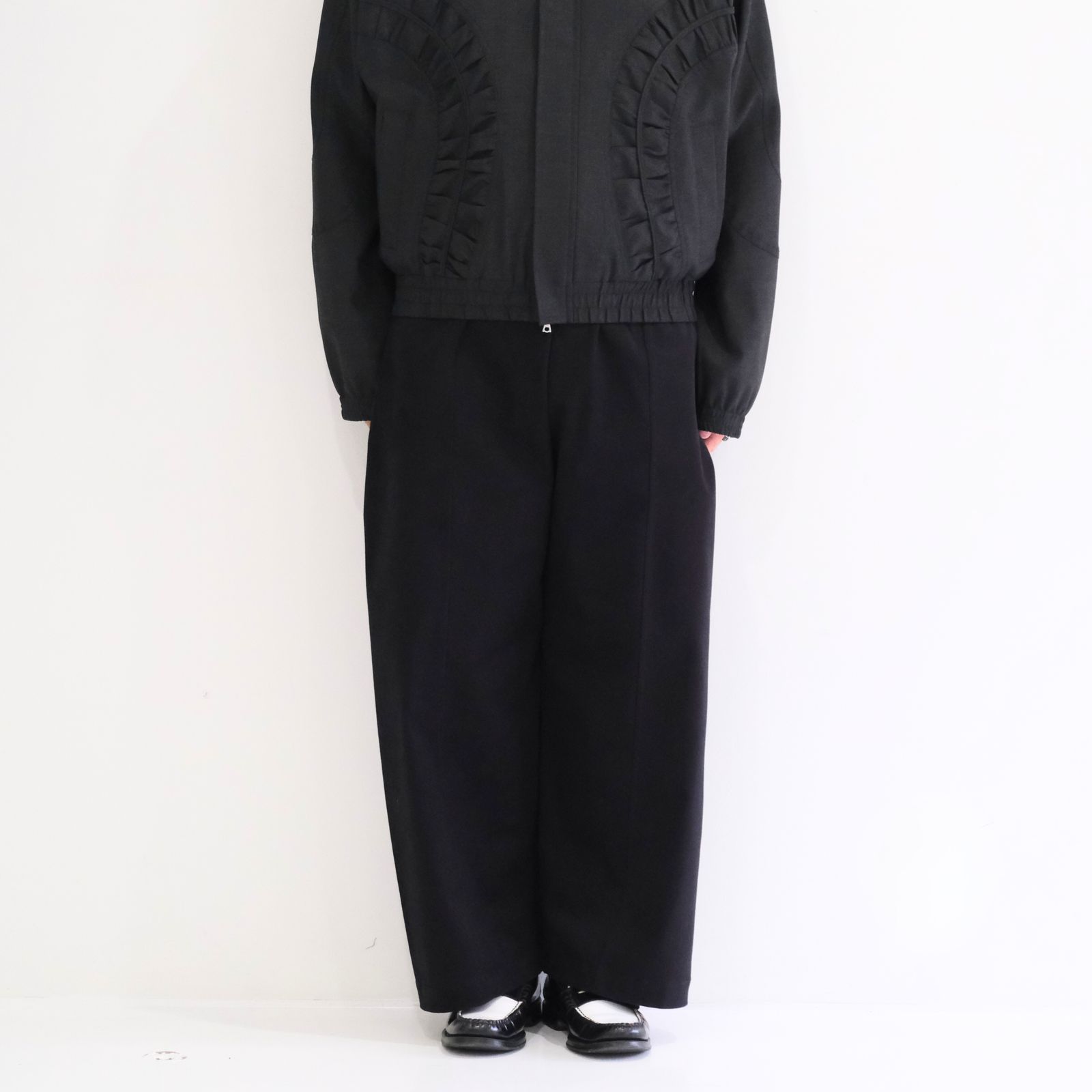 WELT TROUSER / ウェルトトラウザー（BLACK）