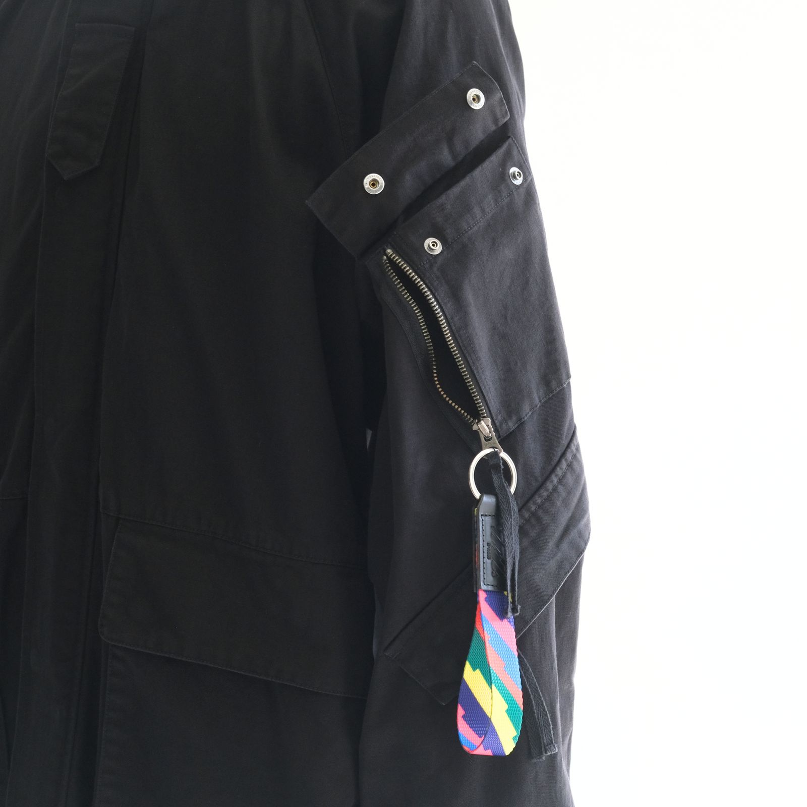 Ventilation Military Coat（BLACK）