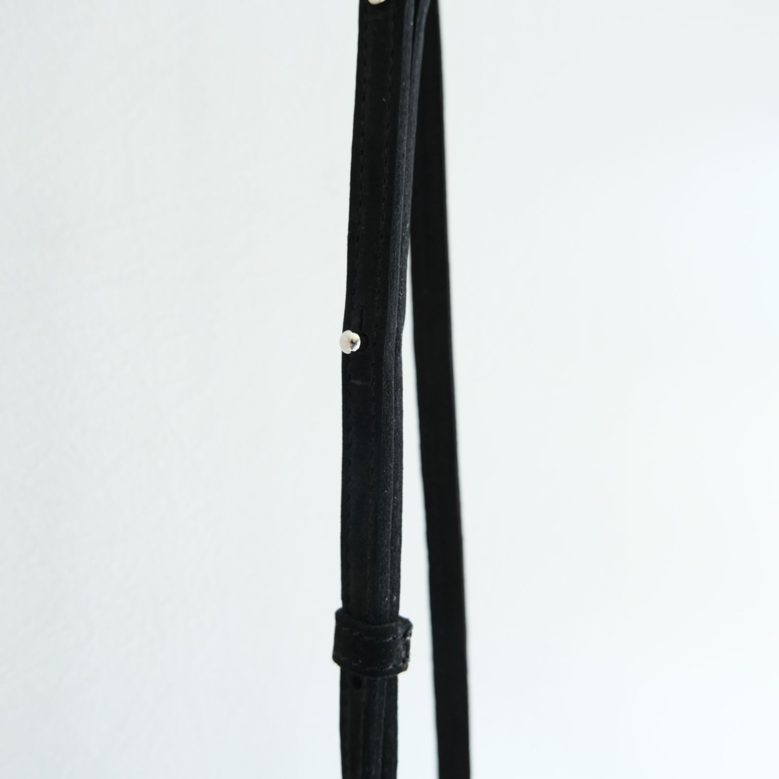 LARME NYLON LEATHER CODE PURSE / バッグ / ナイロン / BLACK