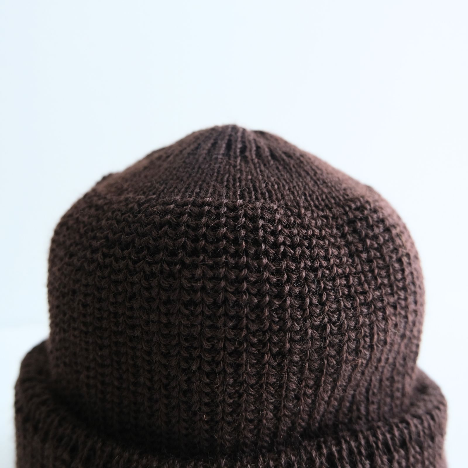 JUIST / ニットキャップ / PURE WOOL / DUNKELBRAUN / ブラウン