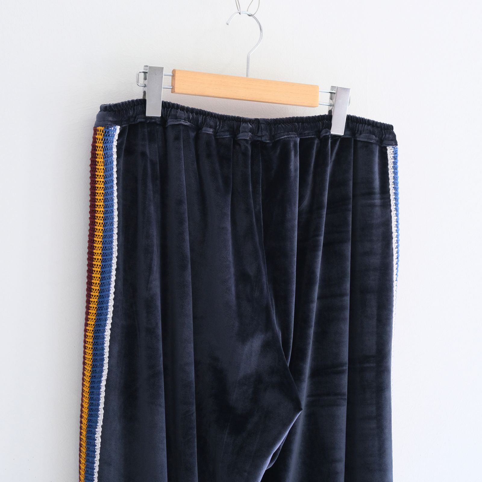 VELOUR TRACK PANT（NAVY）