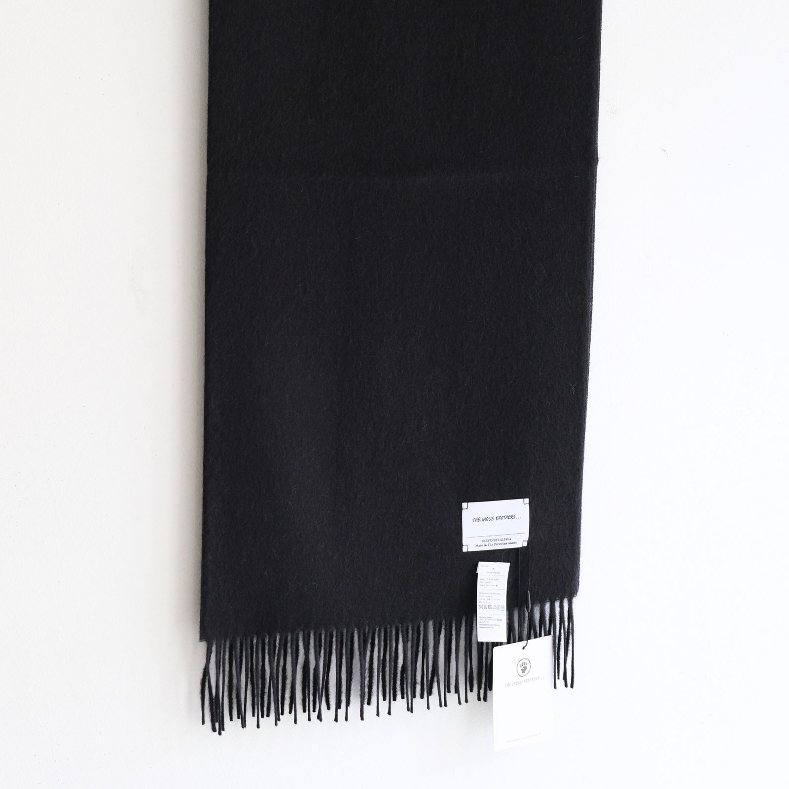 Brushed Scarf（Black）