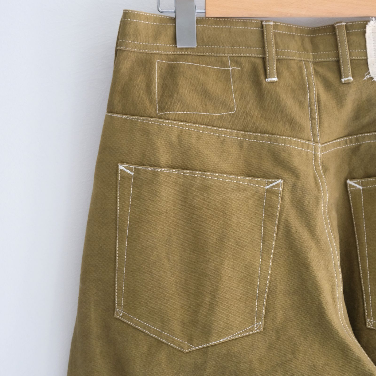 LUSH PANTS / パンツ / キャンバス地 / オーガニックコットン / OLIVE