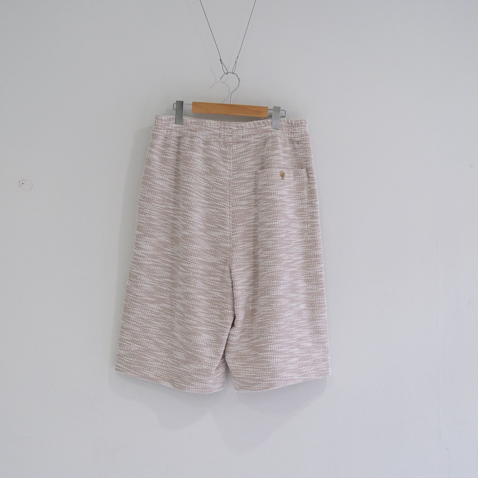 SAPINO JACQUARD WIDE SHORT / ショーツ / BEIGE