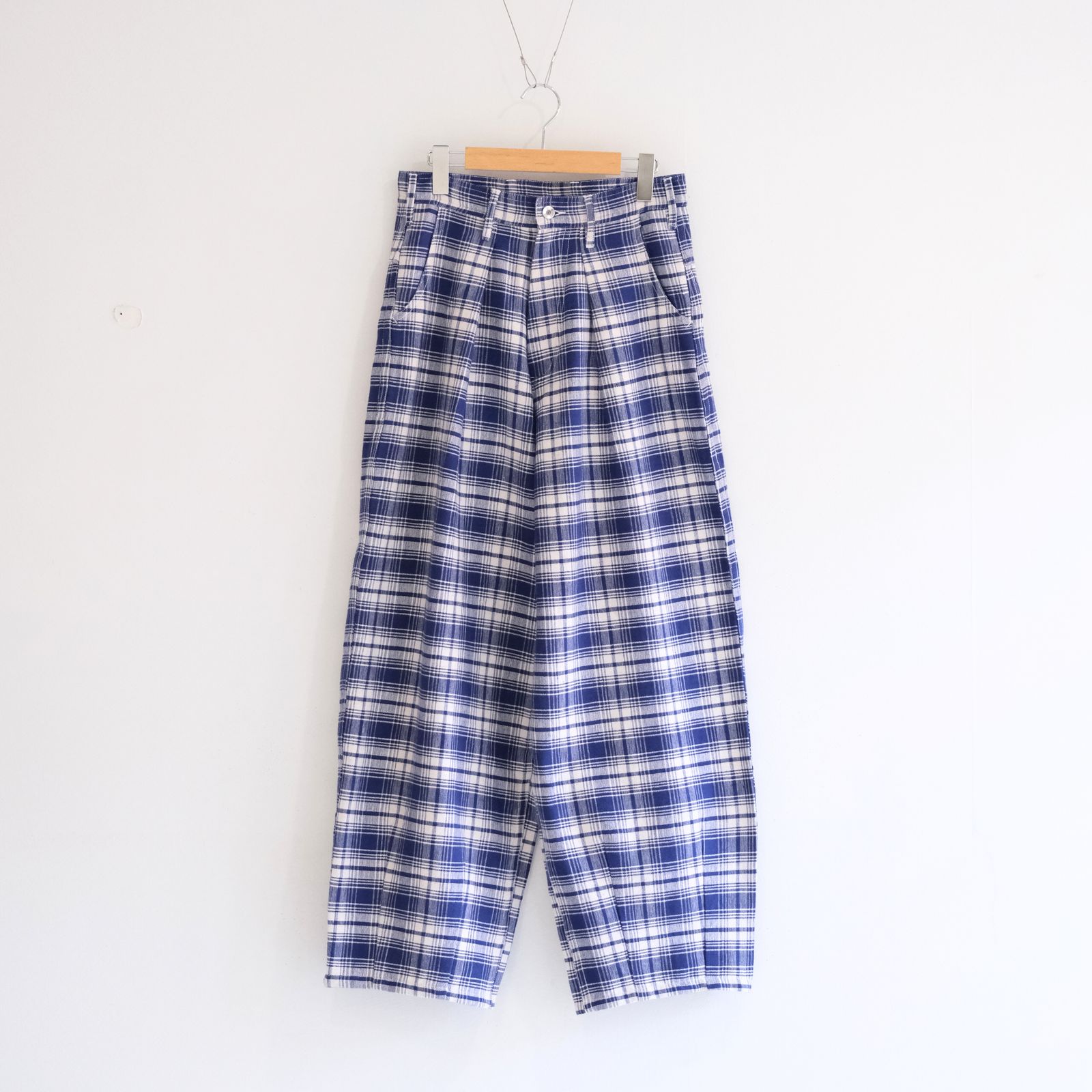 LUSH PANTS / ラッシュパンツ（PICNIC CHECK HANDLOOM）