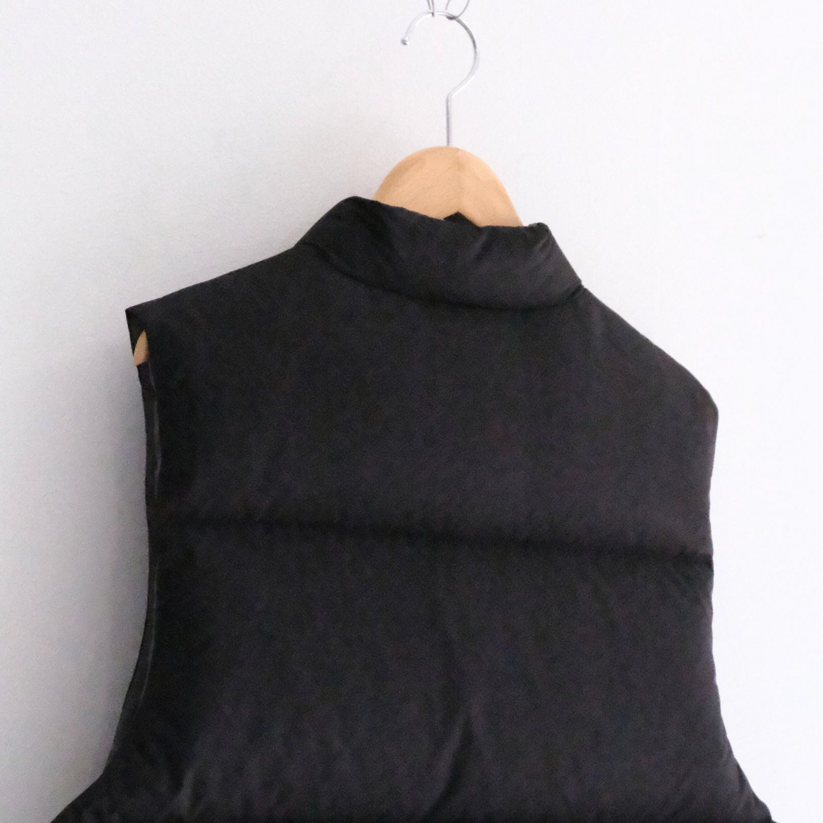 【残り1点】"SPRINGFIELD"  Water-repellent Down Vest（BLACK）