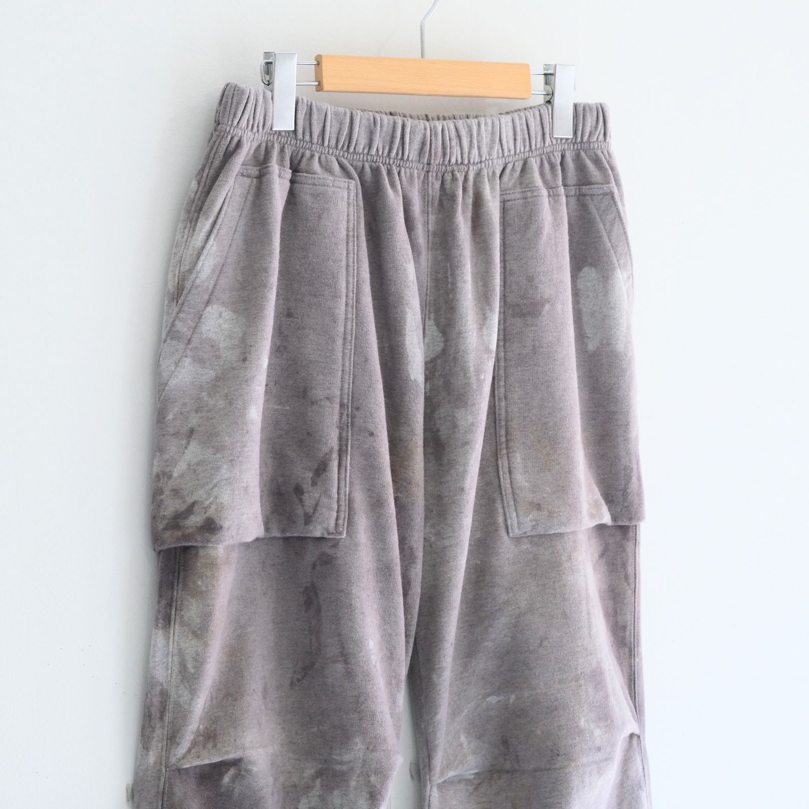 Reimagined Newsboy Fleece-Lined Sweatpants / パンツ / スウェットパンツ / Oak Gall Melange