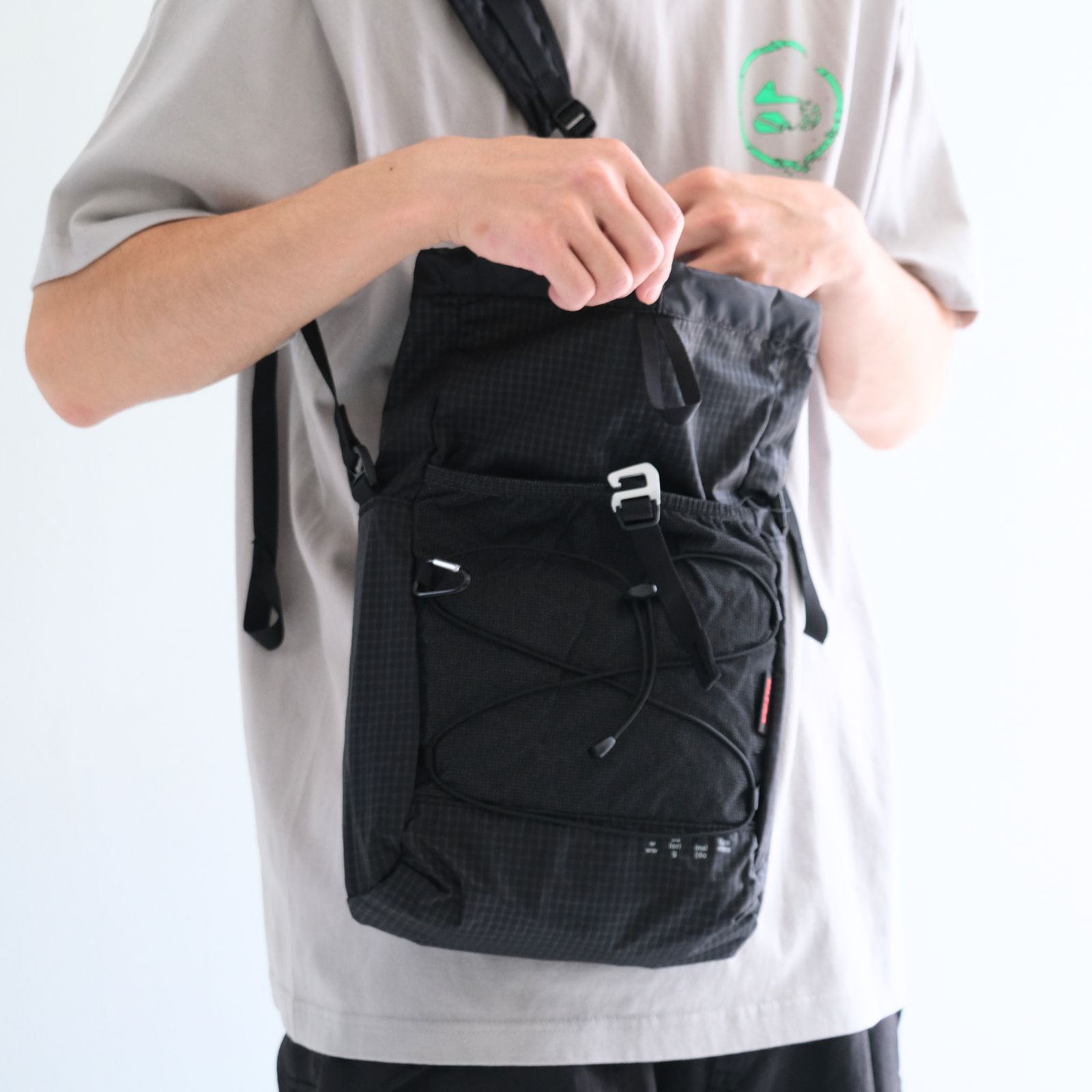 BAL / SPEAKEASY ULTRA GRID LOAM&LANE SHOULDER（BLACK）