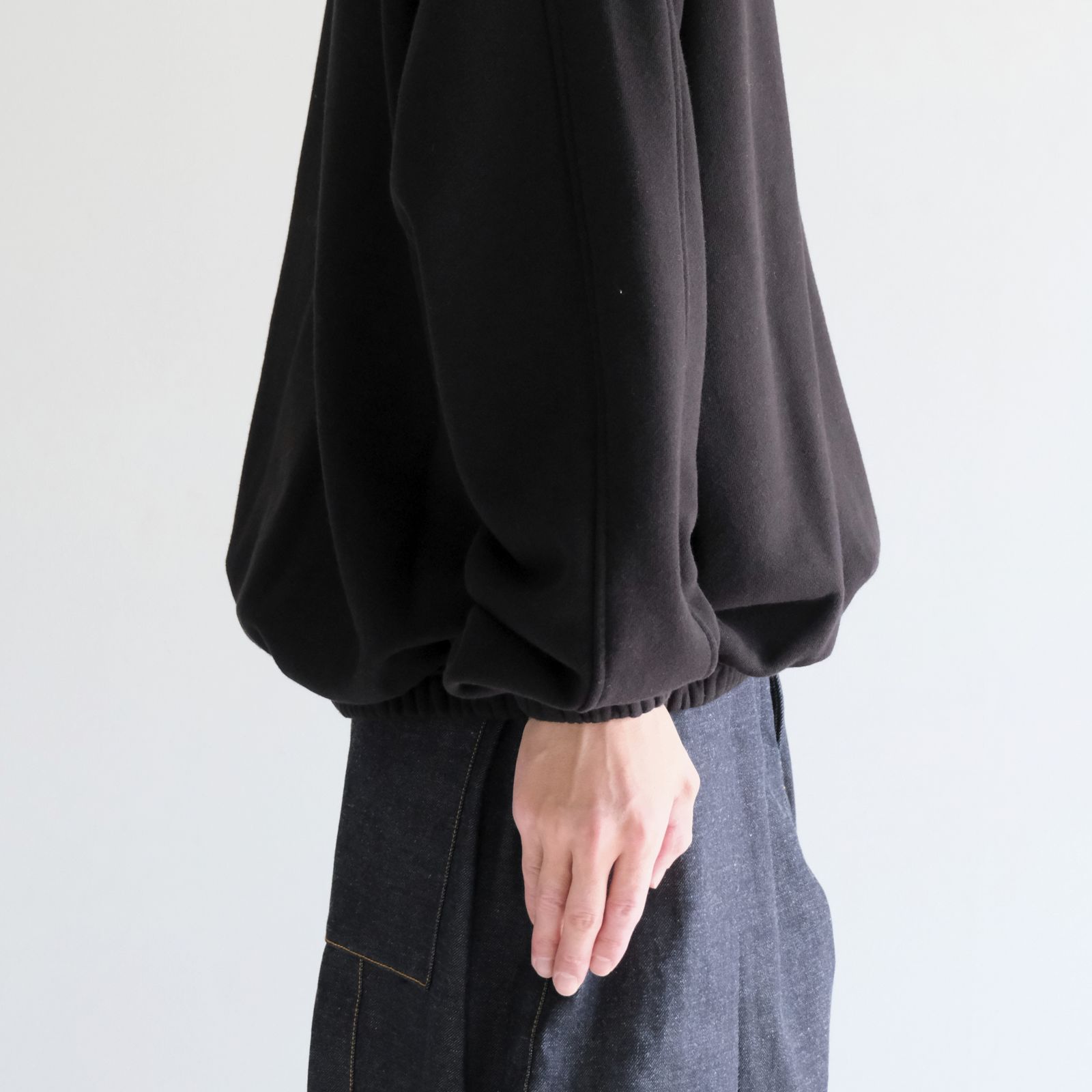 BAL / BIKE ATHLETIC LOOP WHEEL COTTON CREW / BAL × BIKE / アスレチック ループホイール コットンクルー（BLACK）