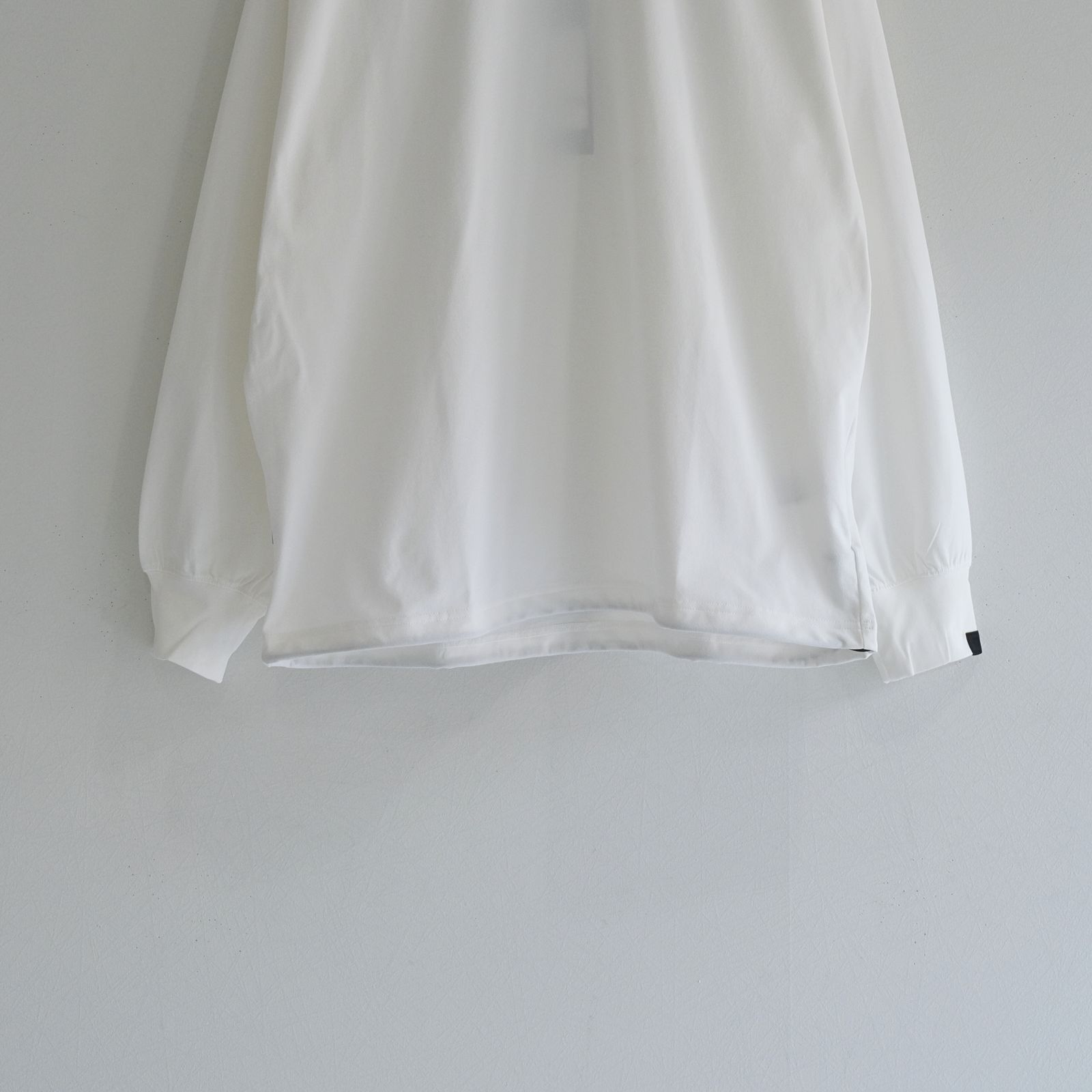 DRY DRAW CORD LONG SLEEVE T-SHIRTS / ロングスリーブTシャツ / UPF50＋ / 紫外線カット / OFF WHITE