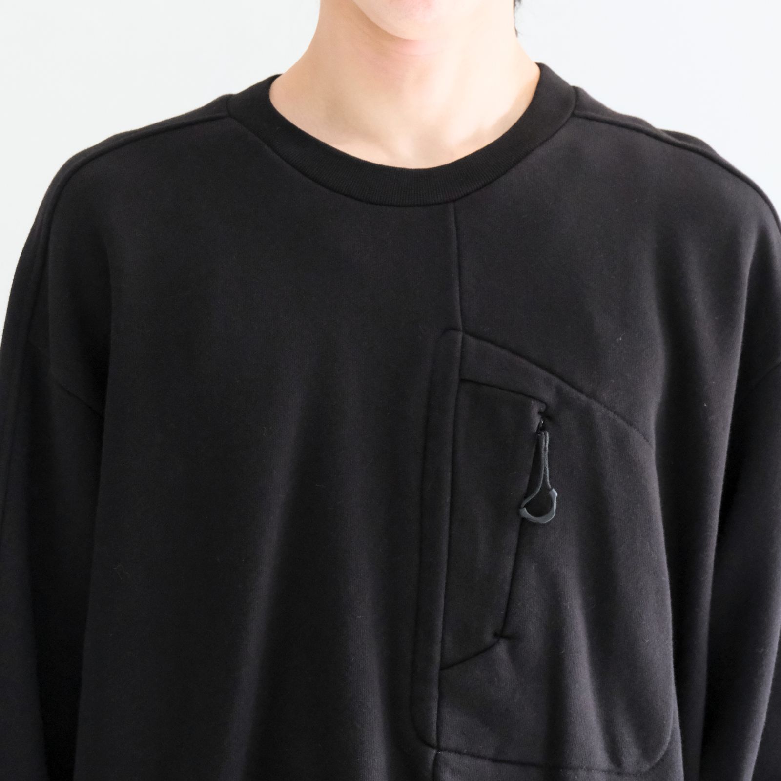 BAL / BIKE ATHLETIC LOOP WHEEL COTTON CREW / BAL × BIKE / アスレチック ループホイール コットンクルー（BLACK）