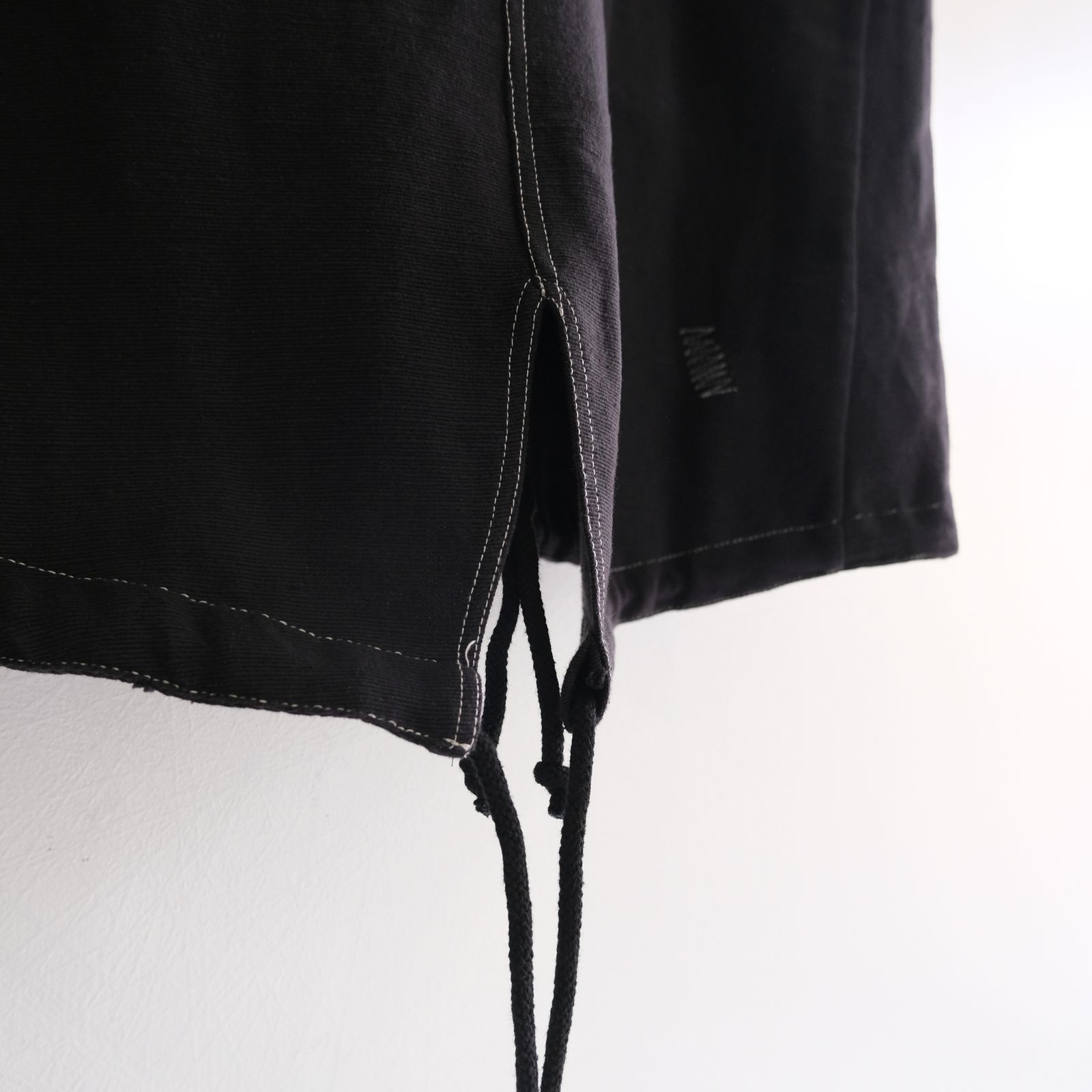 BRAMBLE PARKA / コート / フィッシュテールパーカー/ コットン / Wonky-Wear / BLACK
