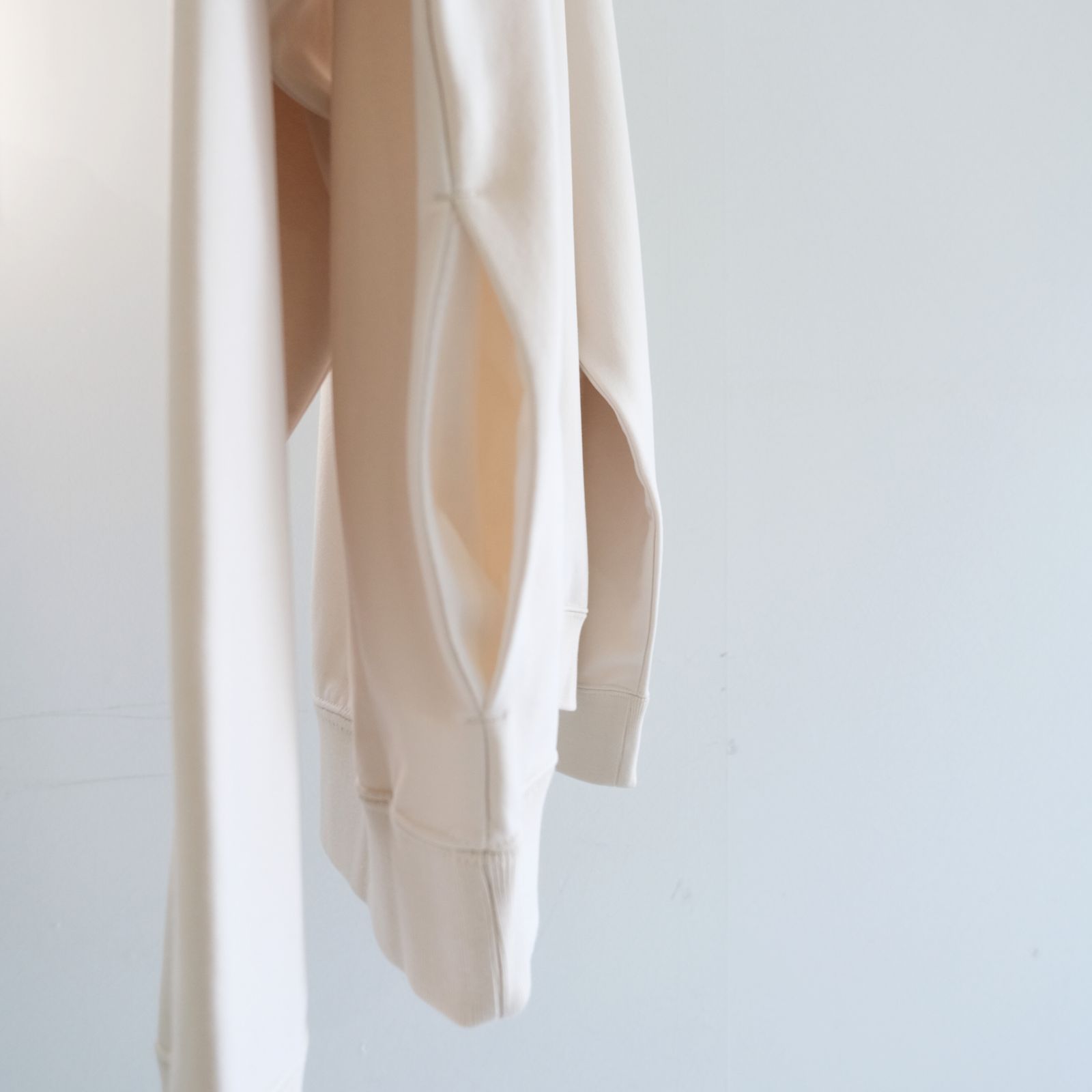 28G Cupro Pullover / スウェット / WHITE(Oxford White)