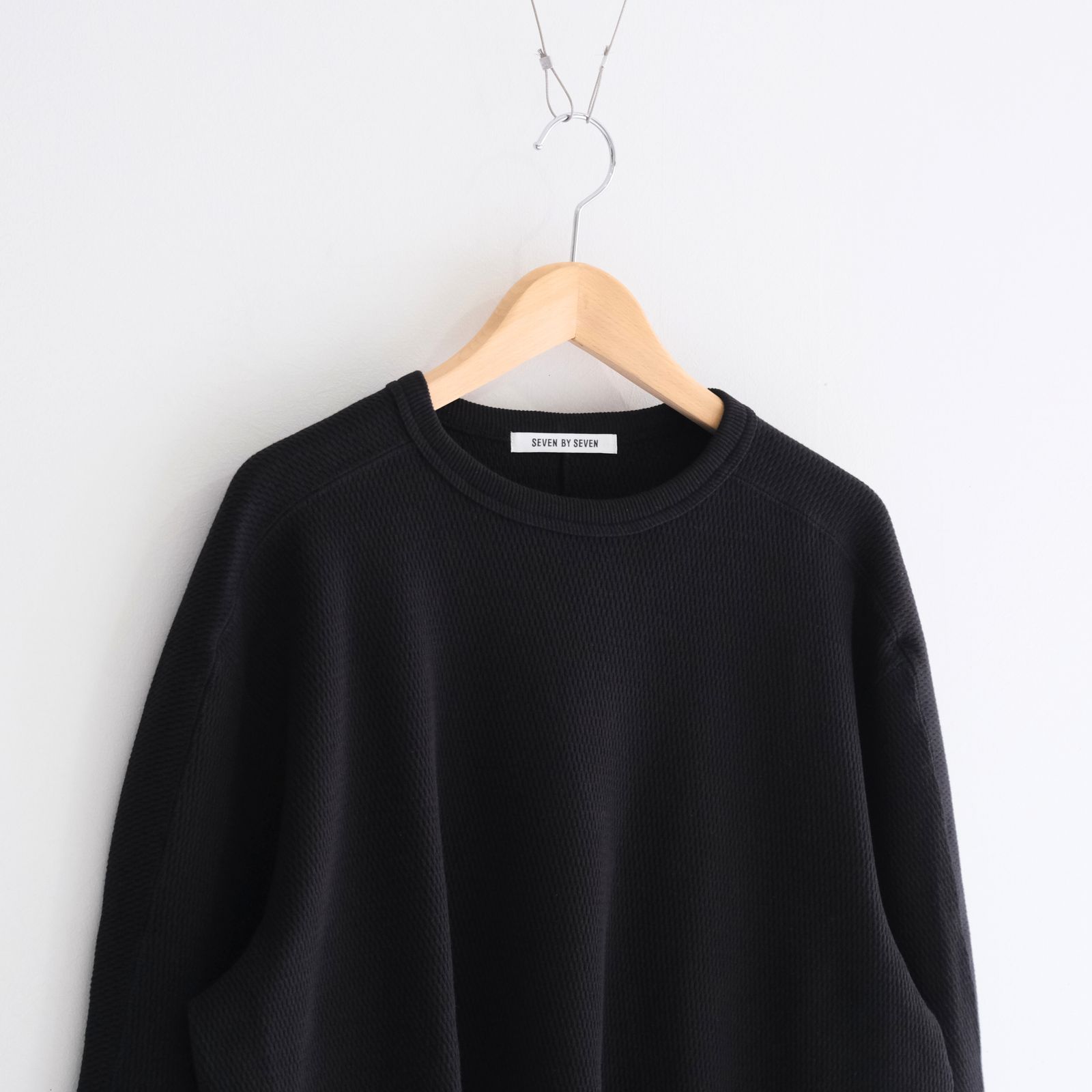 HEAVY WEIGHT THERMAL SHIRTS / サーマル / ロンT / ロングスリーブTシャツ / Black