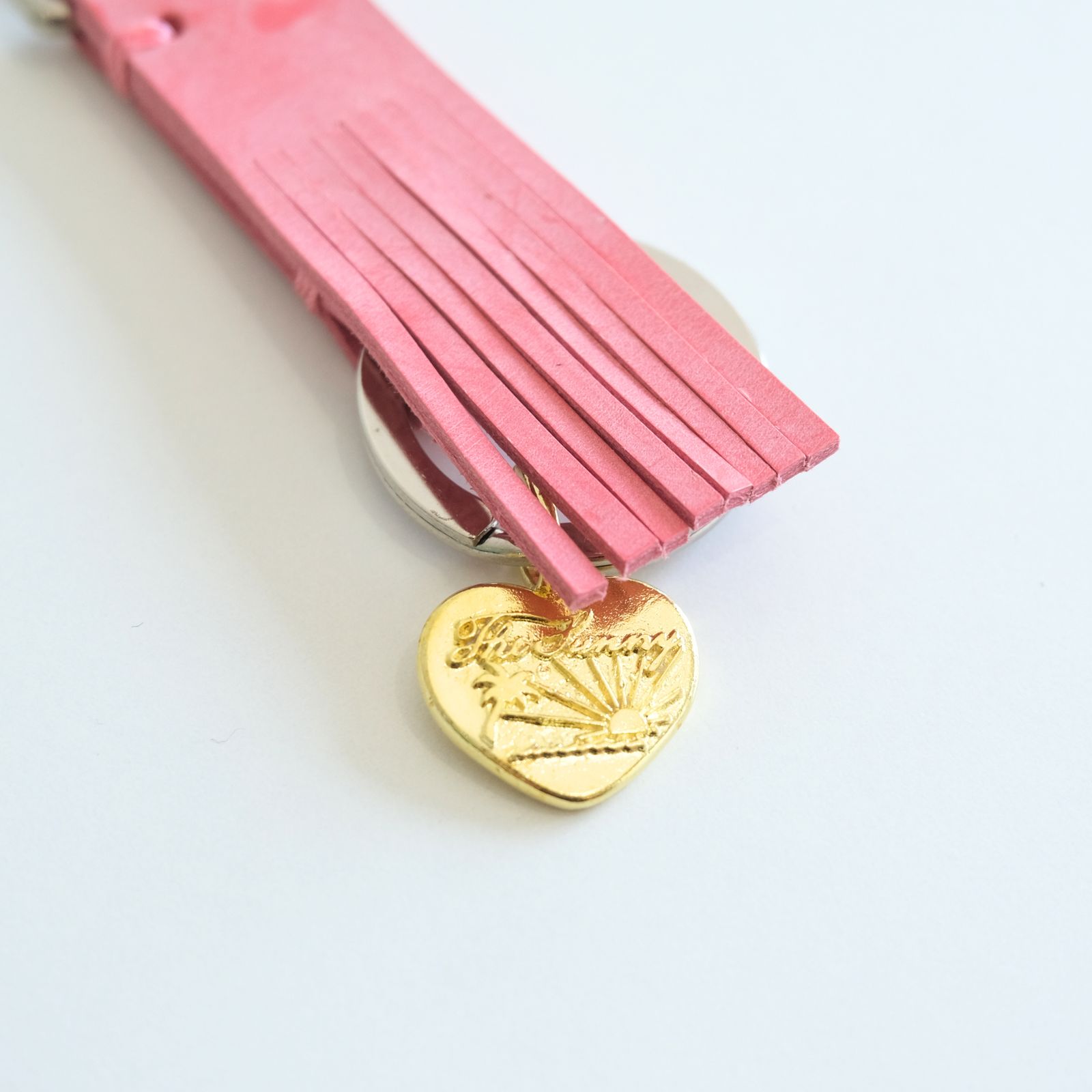 【残り1点】FRINGE KEY HOLDER（pink）