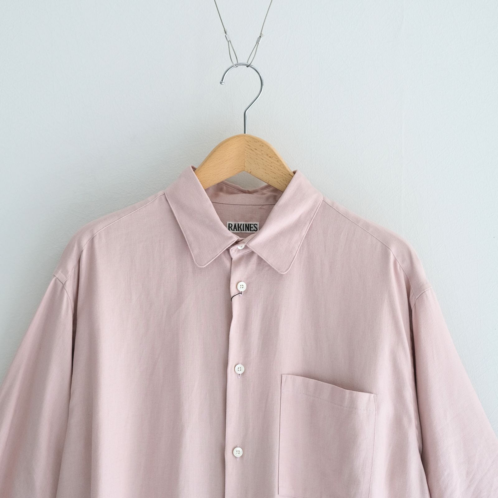 Russeluno I WANT BD 長袖シャツ RAKINES - R×L Oxford - Danny / シャツ / 開襟 / Old rose | iko