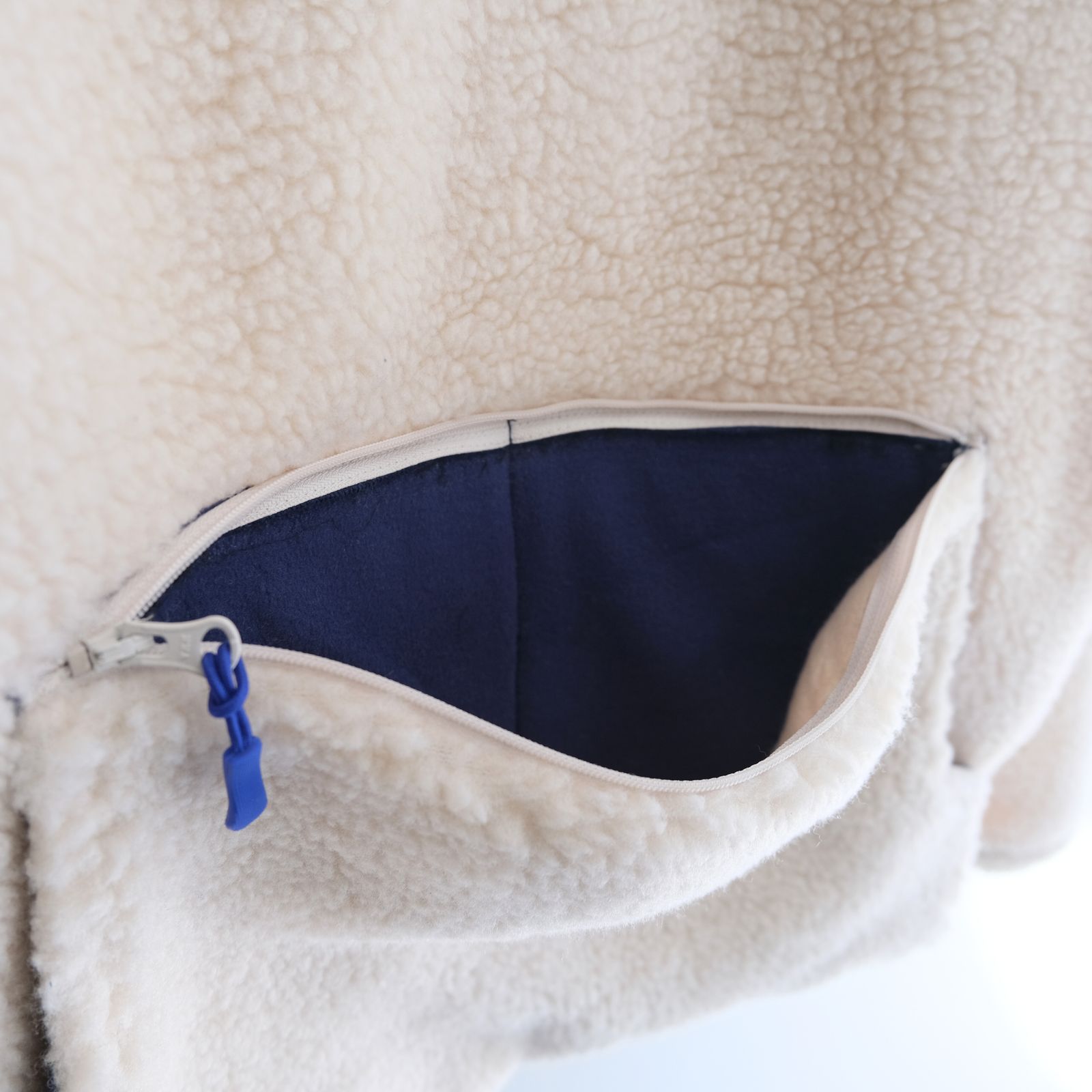 Grass Freece jacket / ジャケット / プルオーバー / フリース / Porlatec / WHITE