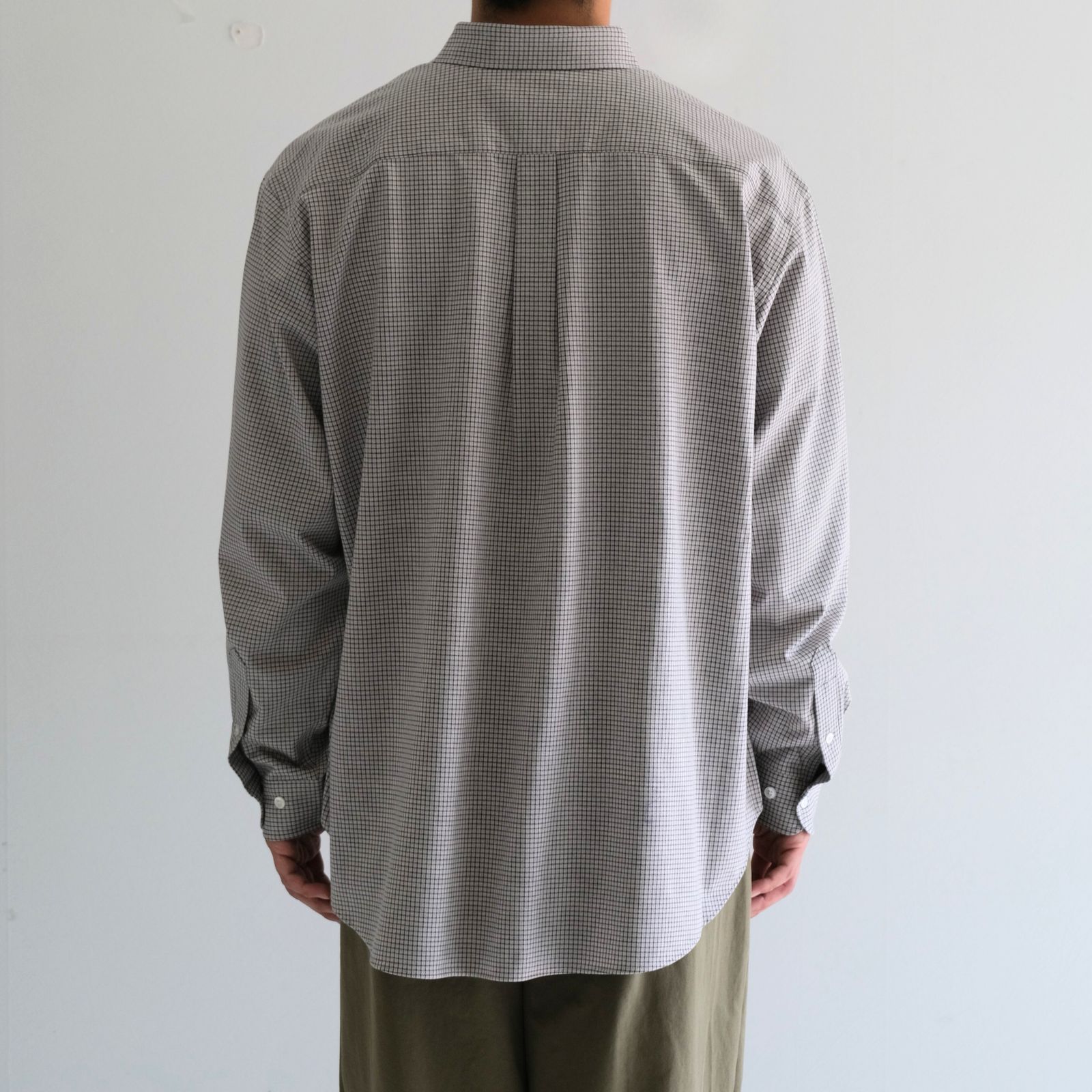 36G Atomoshere Check Shirt / シャツ / WHITE(Oxford White)