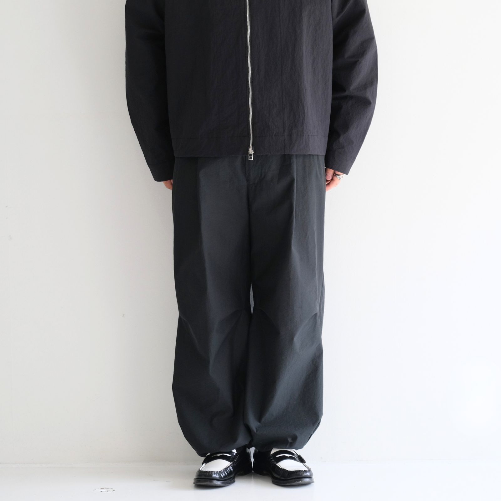 BAllOON EASY PANTS / バルーン イージー パンツ（BLACK）