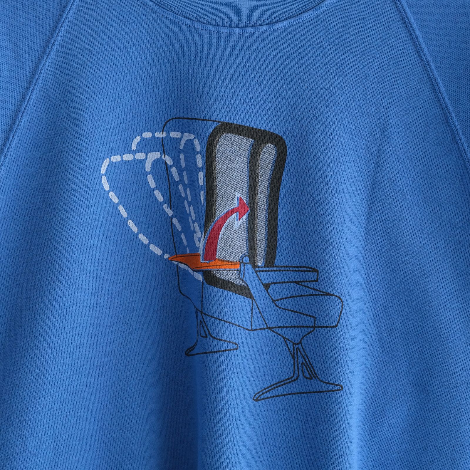 Relax Raglan Sweat / スウェット / BLUE
