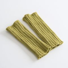 GLOVES FINGERLESS / 手袋 / フィンガーレス / PUREWOOL / PISTACHIO / ピスタチオ