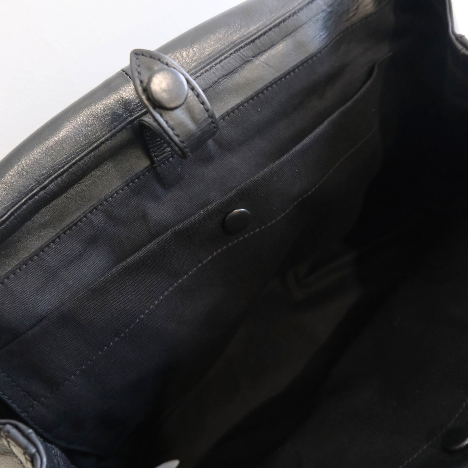 ROUND TOTE BAG M SIZE（BLACK）