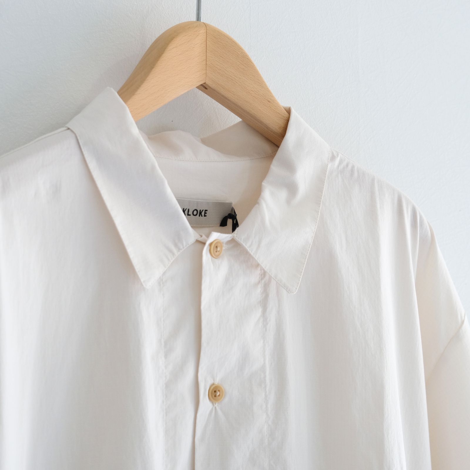 Perisi S/S Shirt / シャツ / Ecru