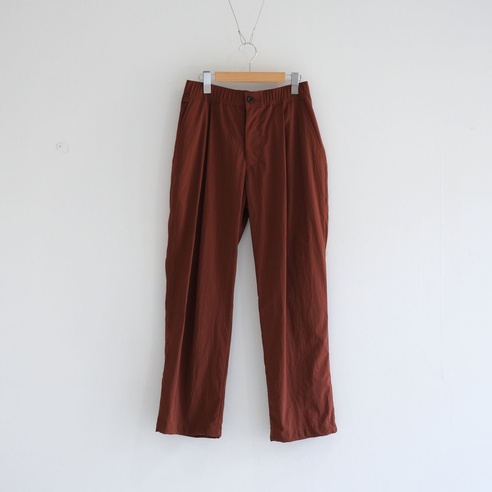 SHIBO NYLON SEASIDE PANTS / ナイロン / BROWN