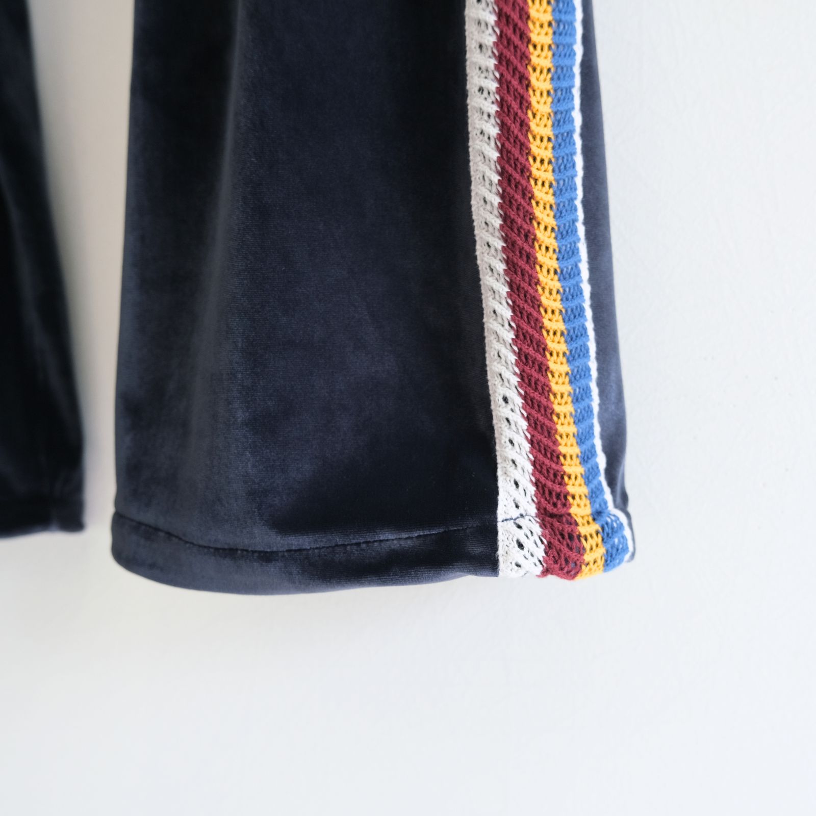 VELOUR TRACK PANT（NAVY）