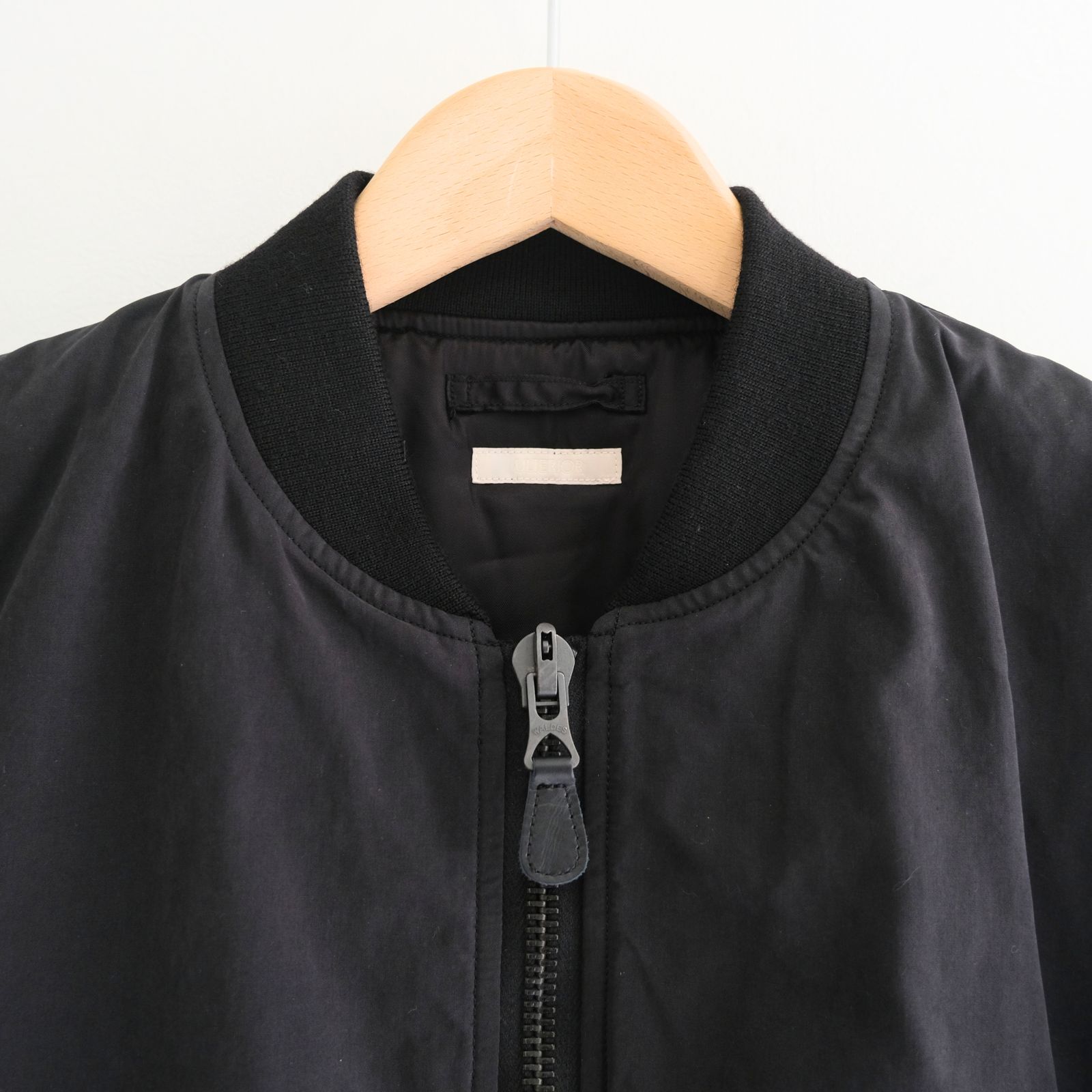 【残り1点】WAXED WEATHER FLIGHT JKT（INK BLACK）