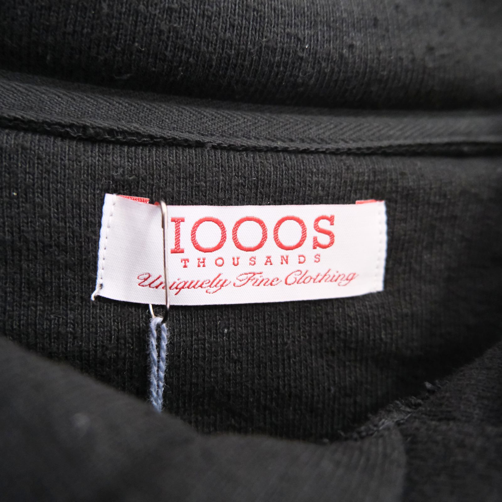NEPPED HOODIE（INK BLACK）