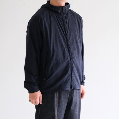SHIBO NYLON SEASIDE PARKA / シボナイロンシーサイドパーカー（NAVY）