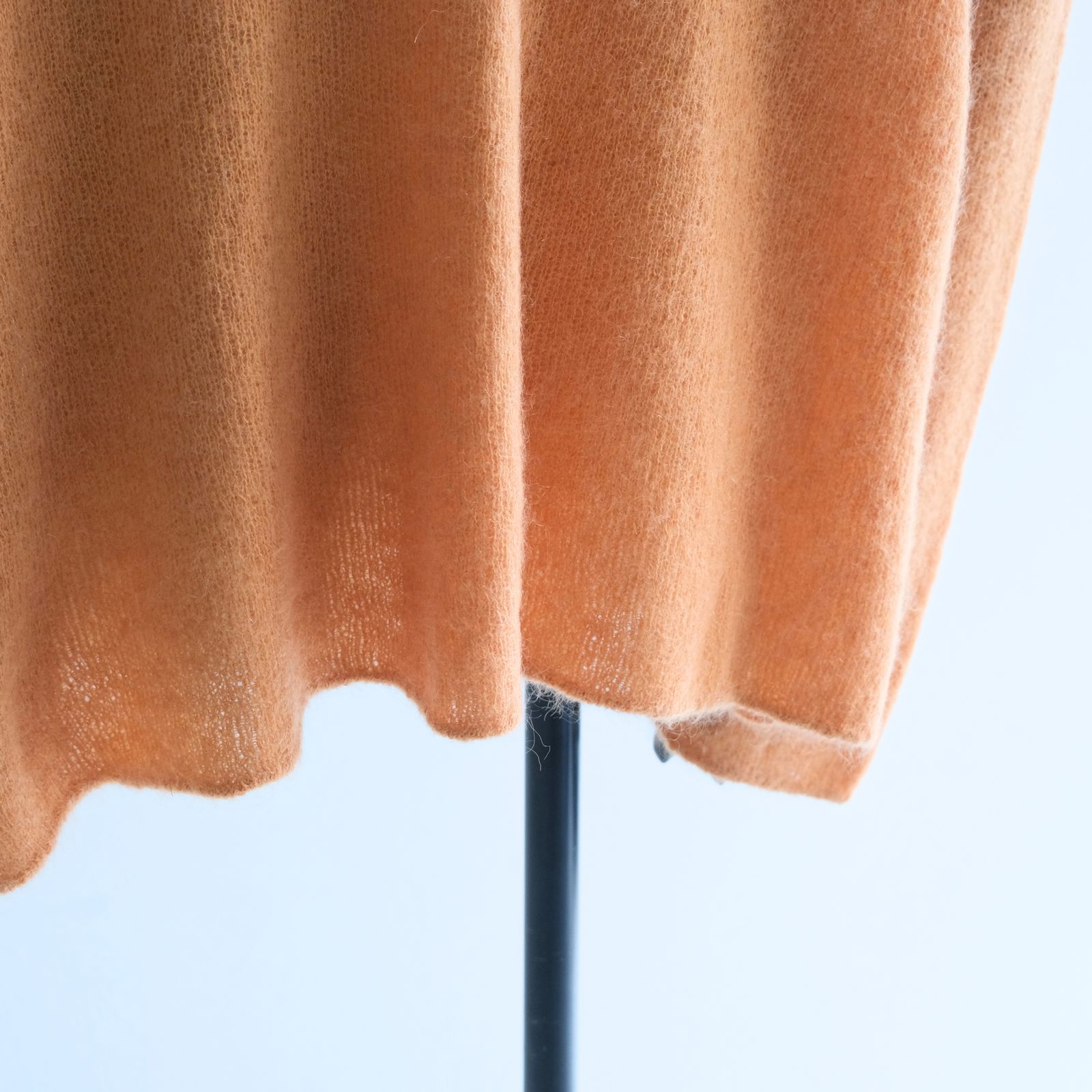 【残り1点】Kid Mohair Knit Shirts（Orange）