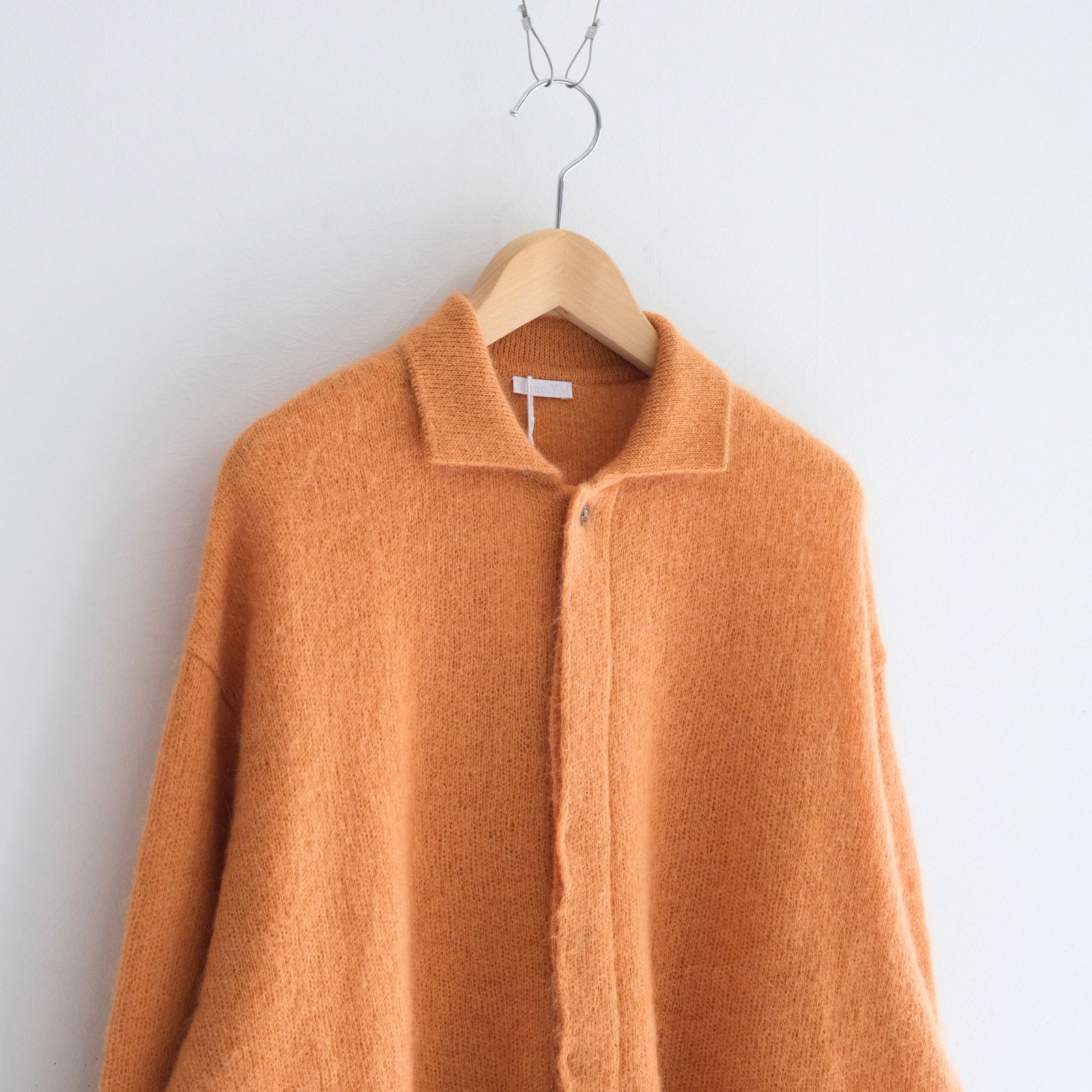 【残り1点】Kid Mohair Knit Shirts（Orange）