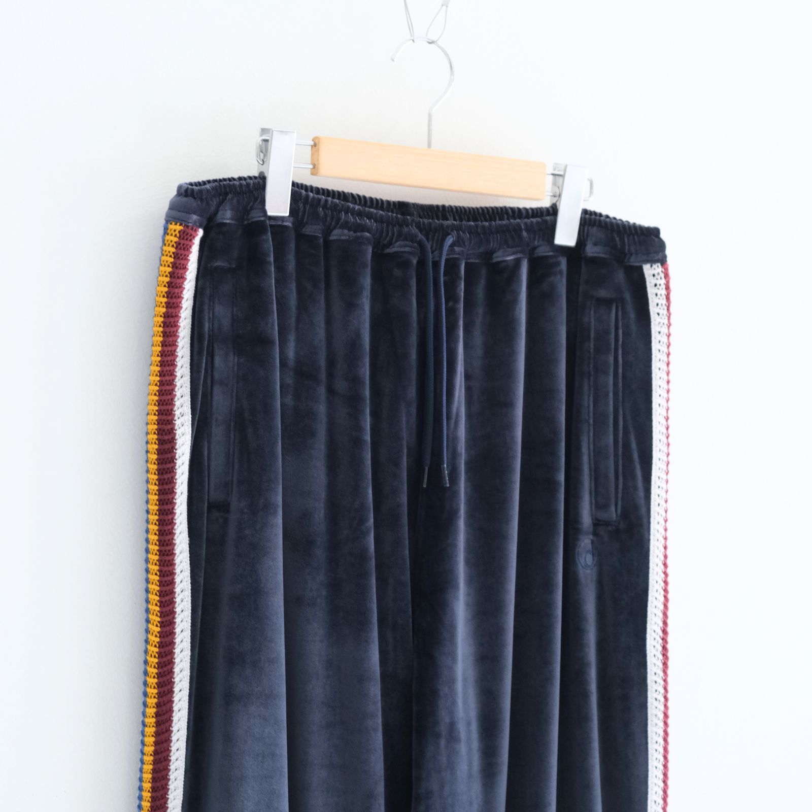 VELOUR TRACK PANT（NAVY）